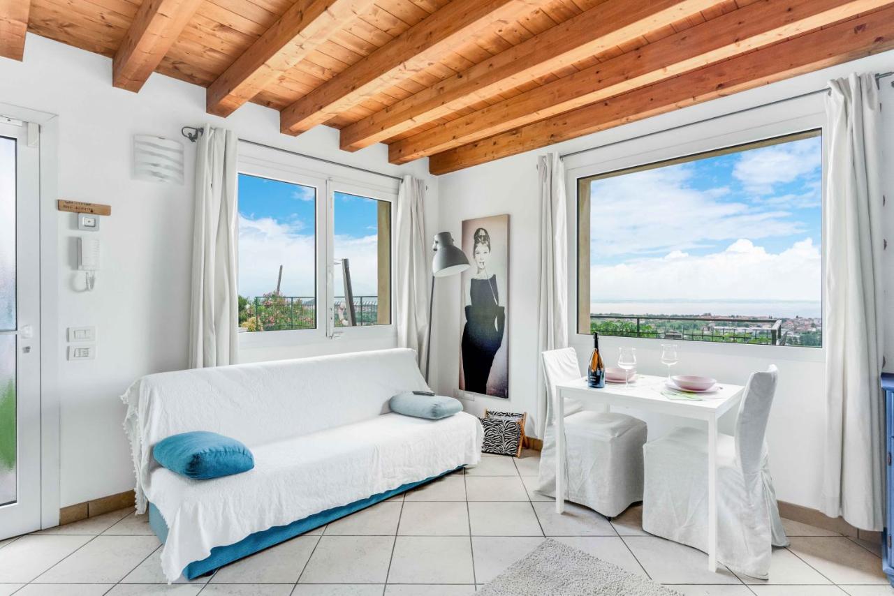 Piscina Panoramica - La Casa Volante Villa Soiano Del Lago Dış mekan fotoğraf