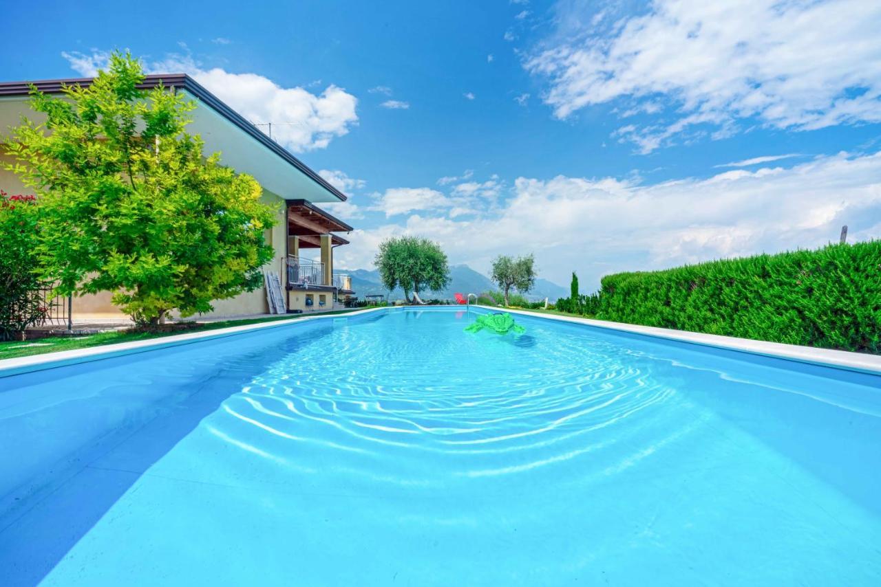Piscina Panoramica - La Casa Volante Villa Soiano Del Lago Dış mekan fotoğraf